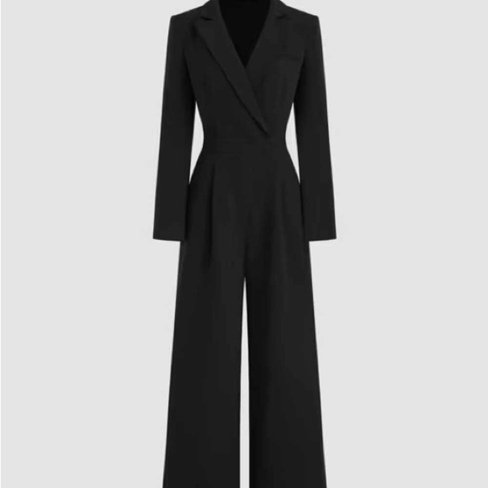 Cider Classic Black Jumpsuit